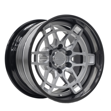 TR31 finished with Satin Hyper Sliver center and Black Pearl outer