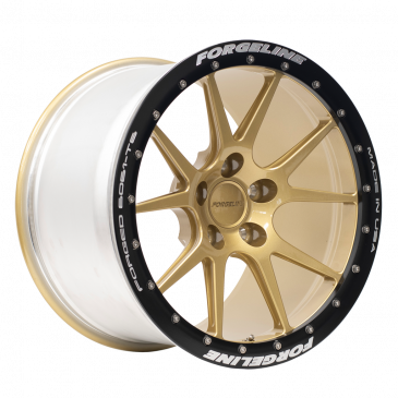 GS1 Beadlock finished in Race Gold with Satin Black beadlock ring